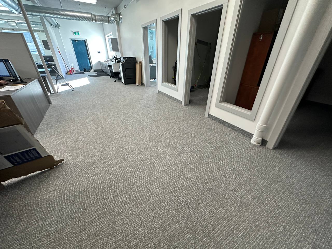 Calgary flooring installation project