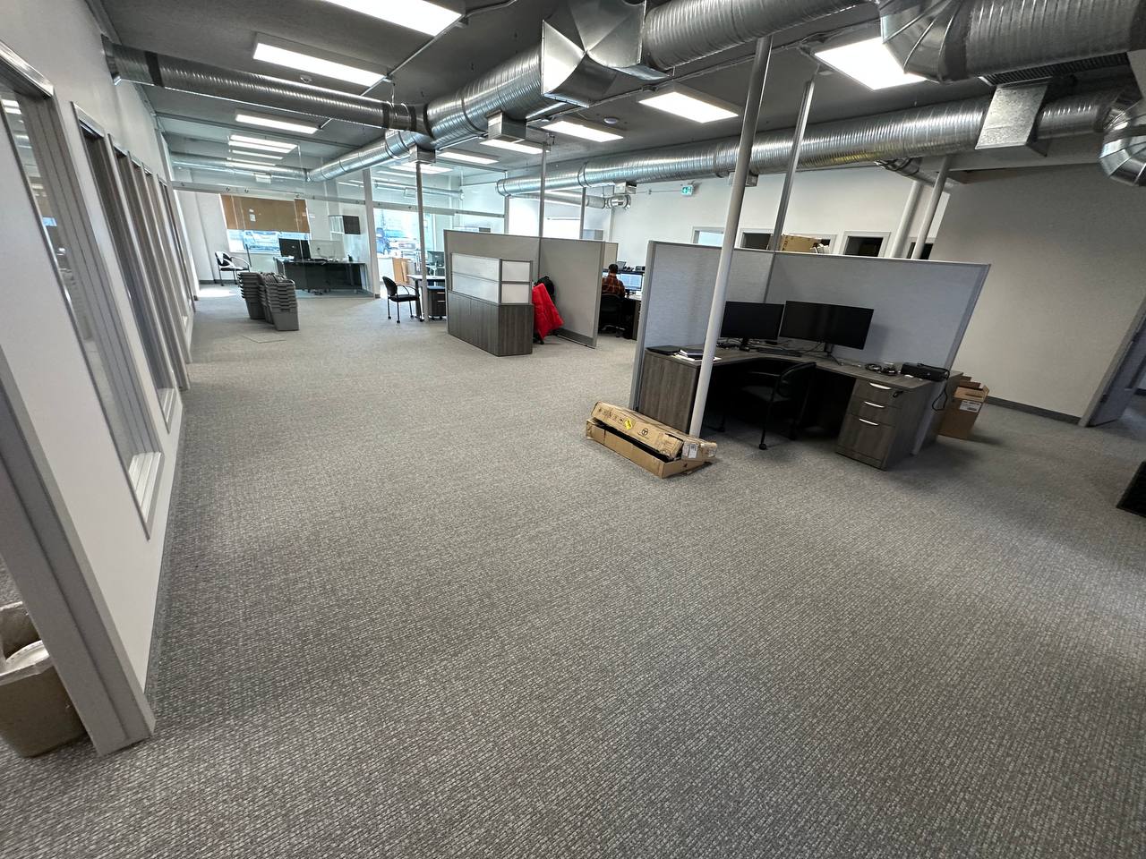 Calgary flooring installation project