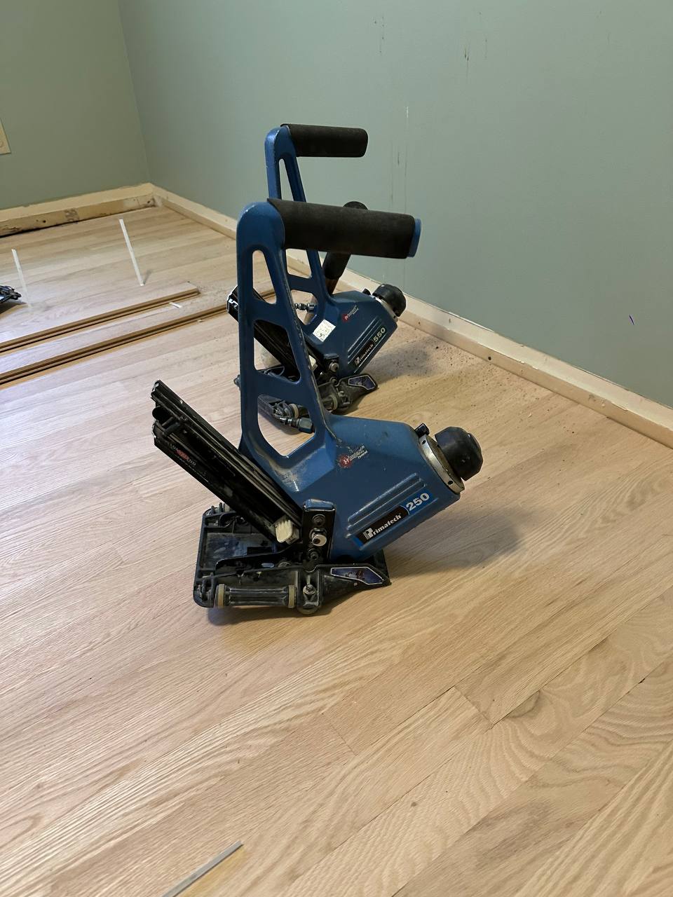 Calgary flooring installation project