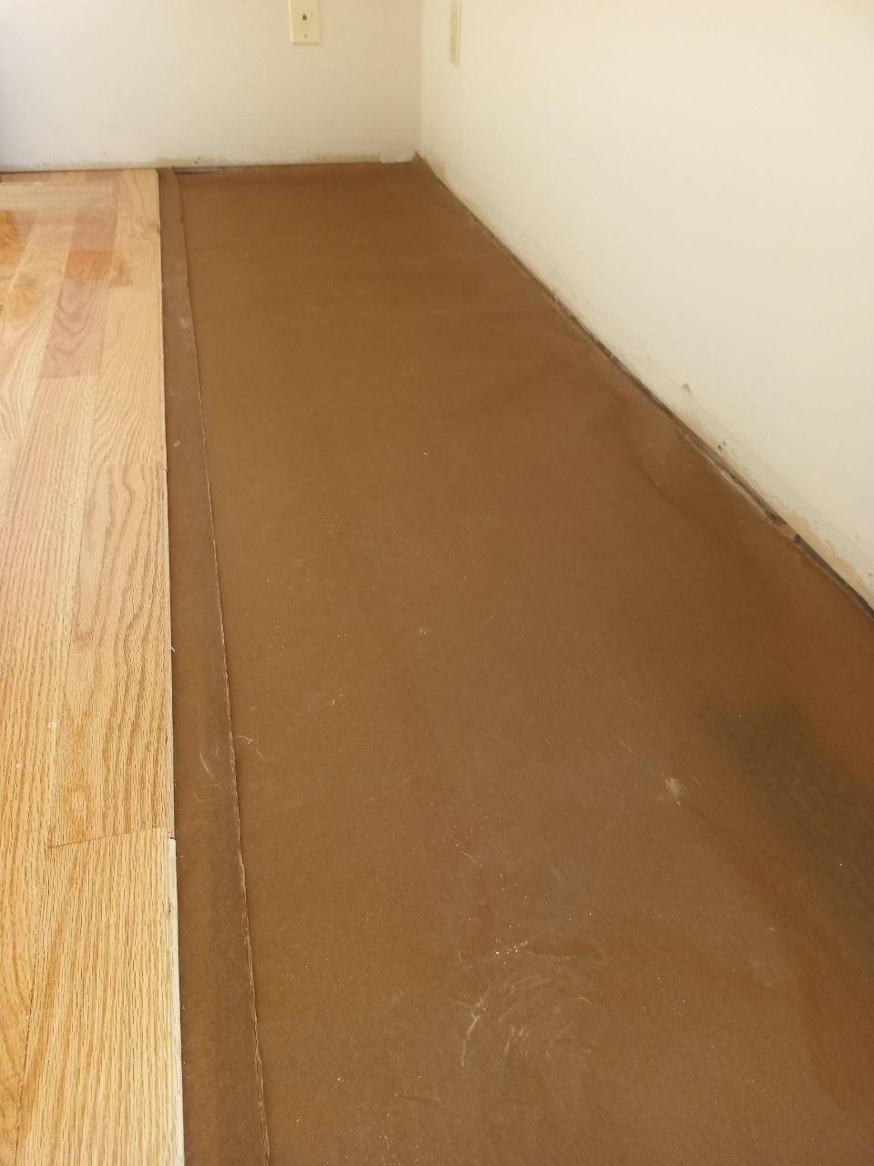 Calgary flooring installation project