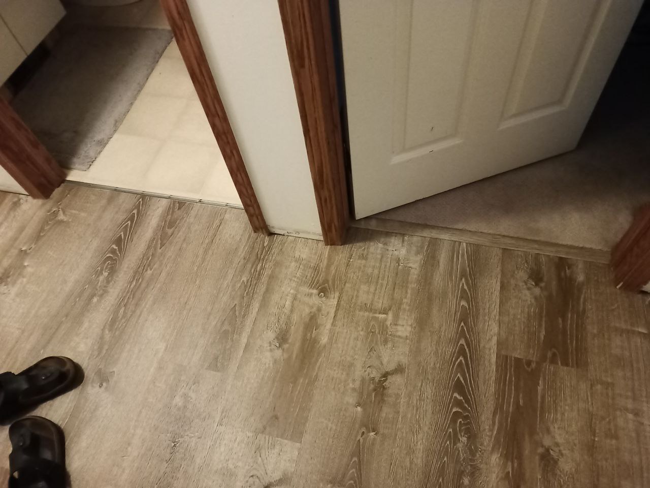 Calgary flooring installation project