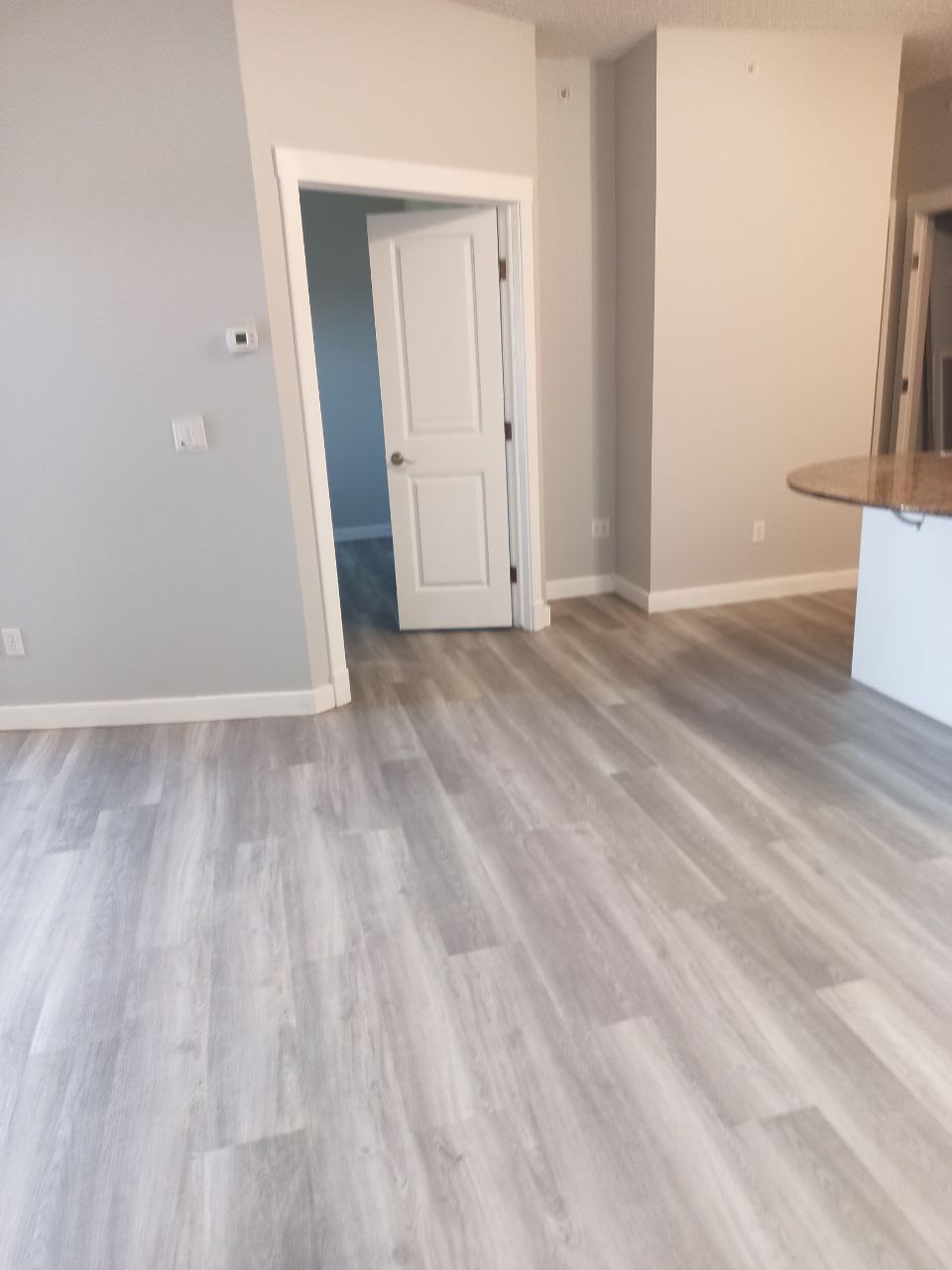 Calgary flooring installation project