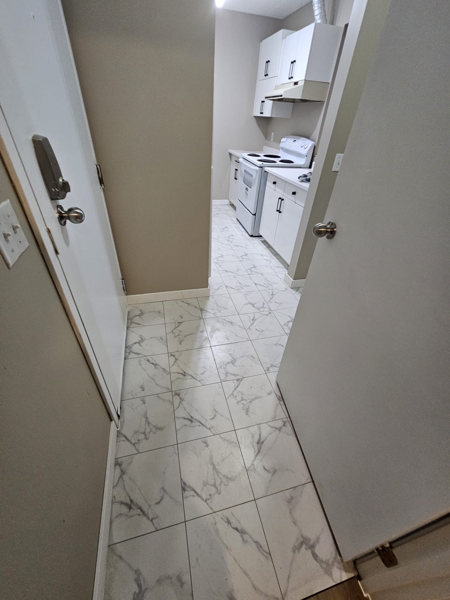 Calgary flooring installation project