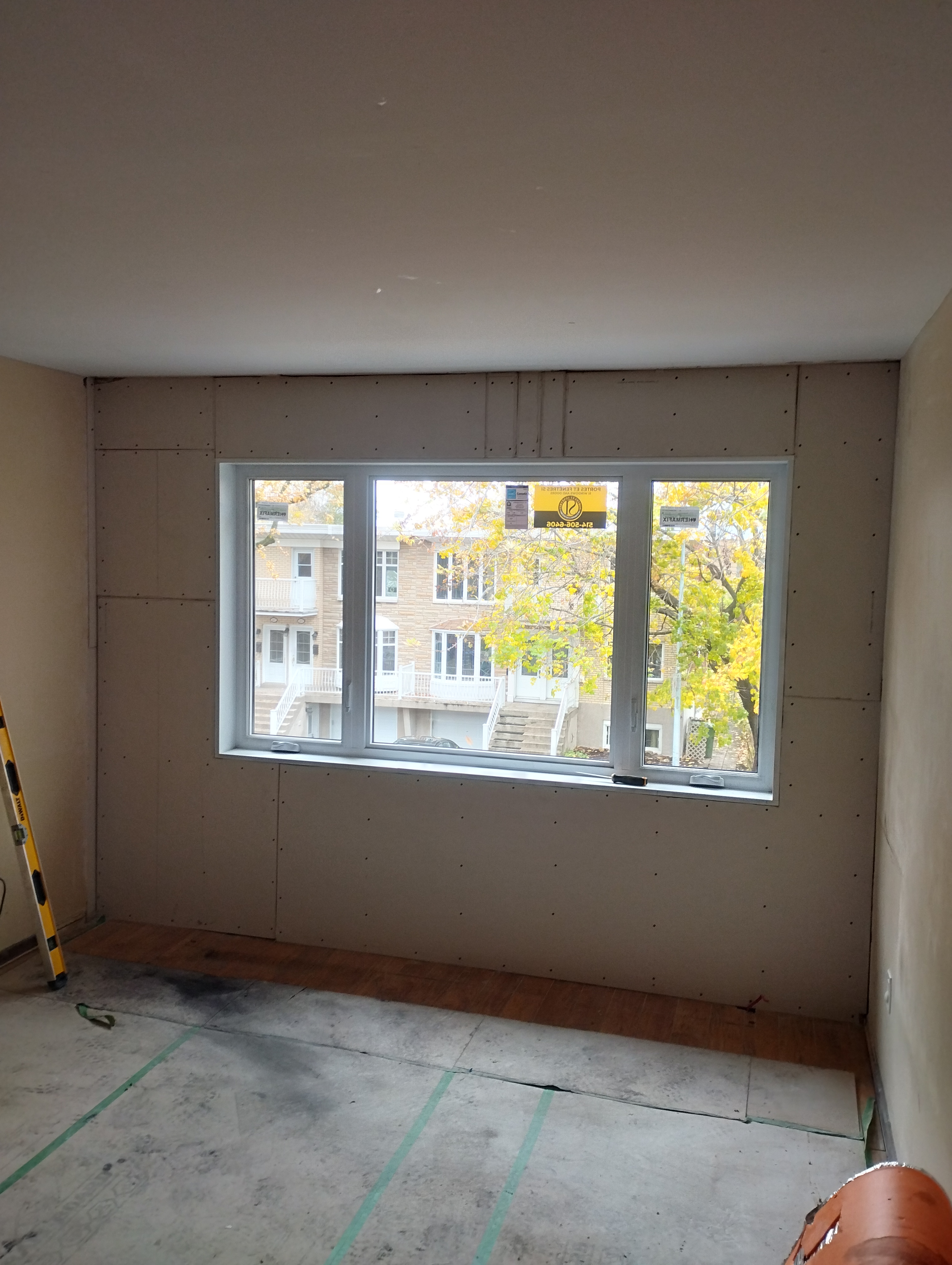 Calgary flooring installation project