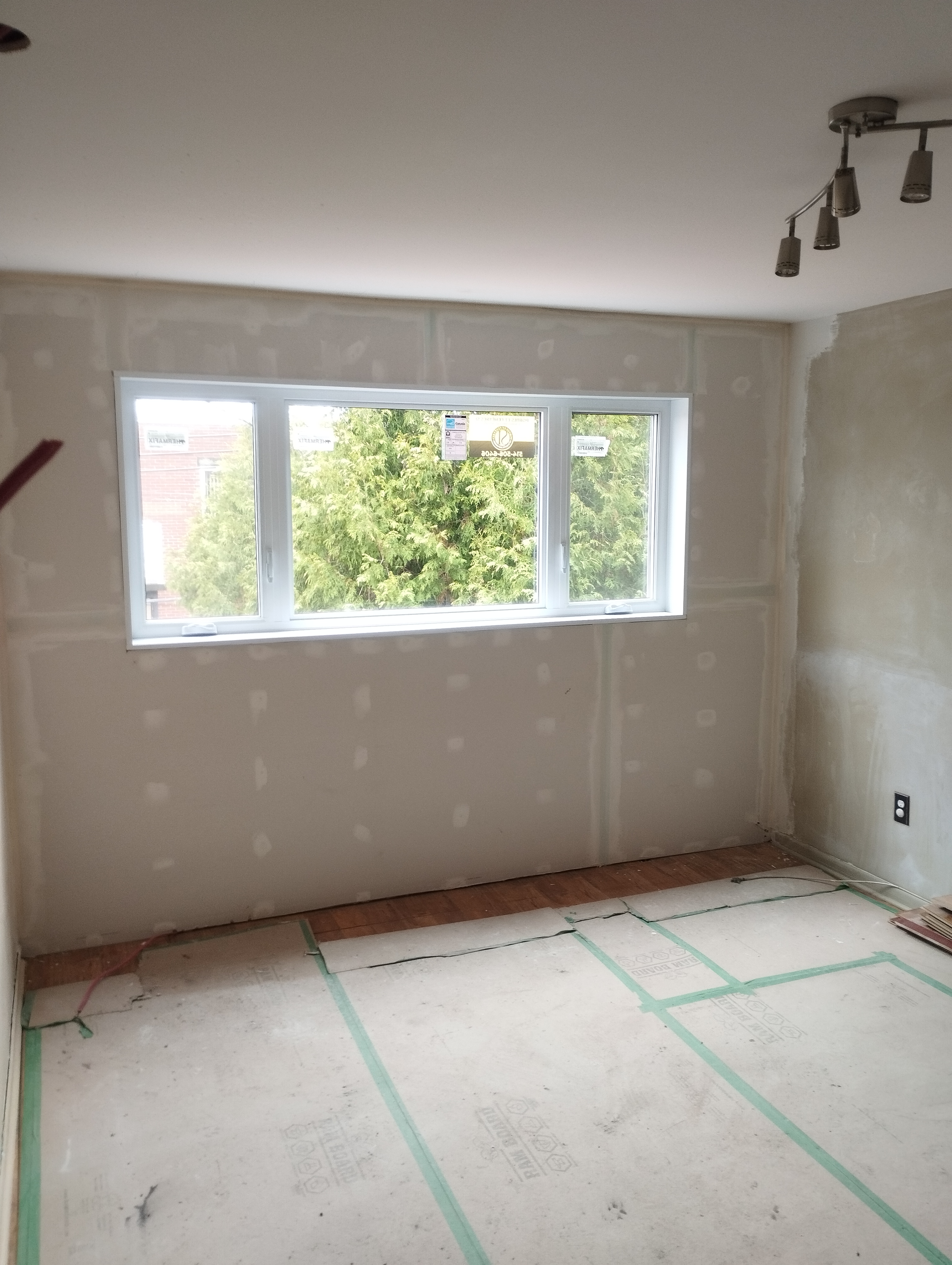 Calgary flooring installation project