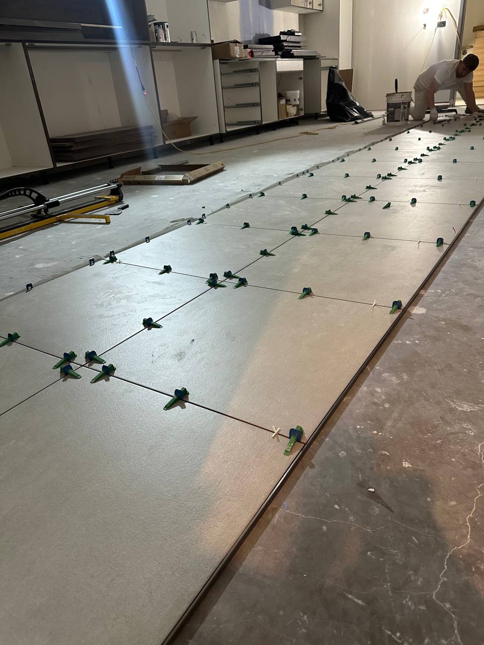 Calgary flooring installation project