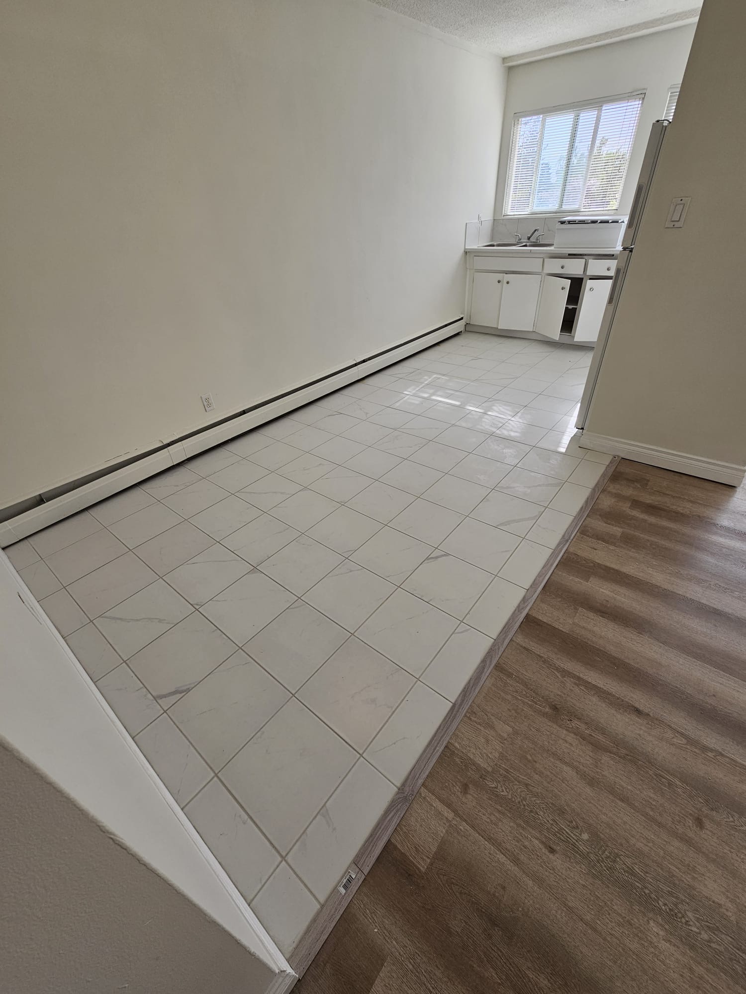 Calgary flooring installation project
