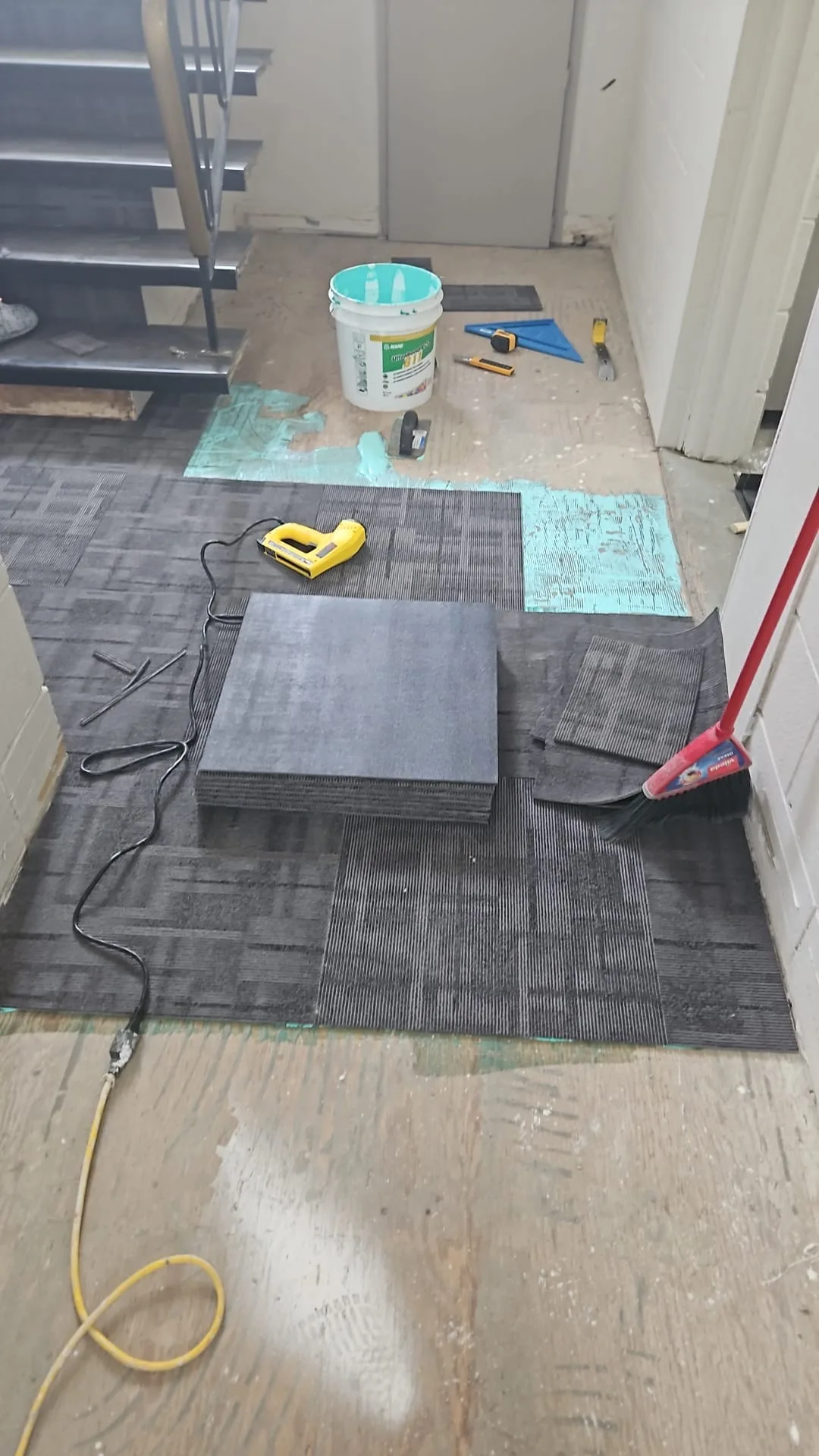 Carpet Tile Commercial Staple — Stampede Flooring Calgary