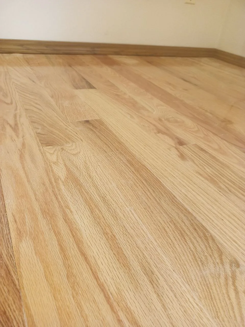Hardwood Oak Unfinished Closeup — Stampede Flooring Calgary