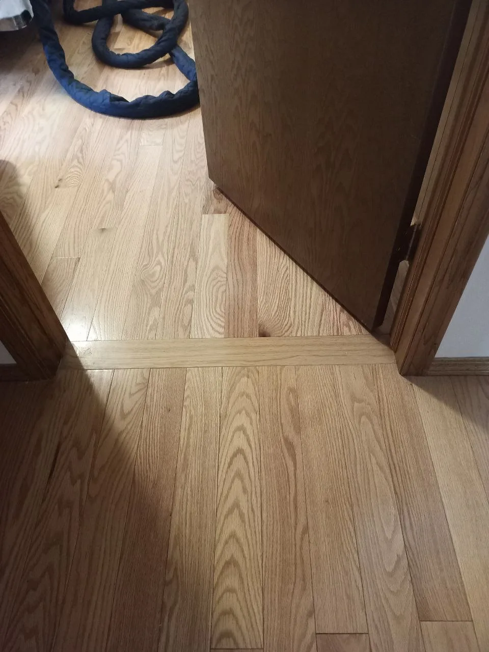 Hardwood Transition Two Tones — Stampede Flooring Calgary